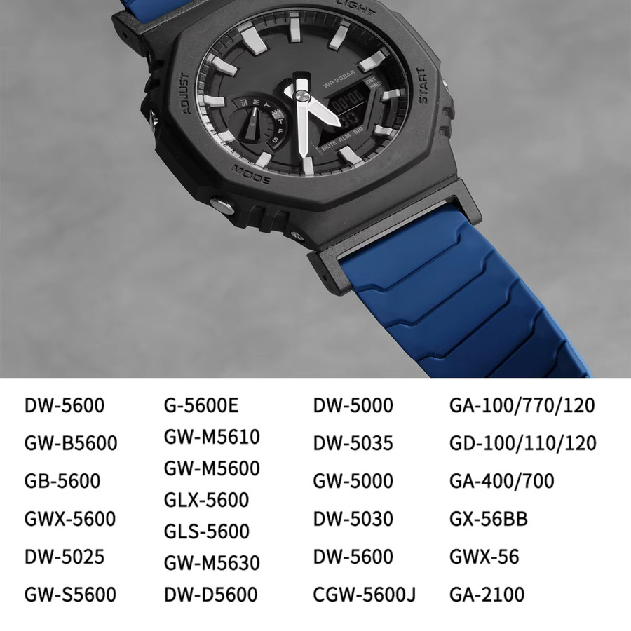 Geekthink Uhrenarmband Silikon, Unisex - Bild 2