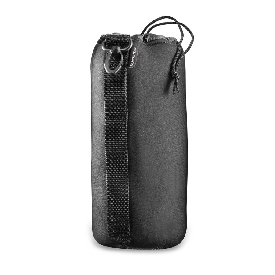 Walimex Objektivbeutel Neo 300 XL in Schwarz aus wasserabweisendem Neopren, H x B x T: 23 x 10 x 10 cm - Bild 2
