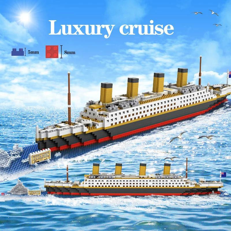 Linyi toy Titanic Schiff Bausatz ab 14 Jahren - Bild 2