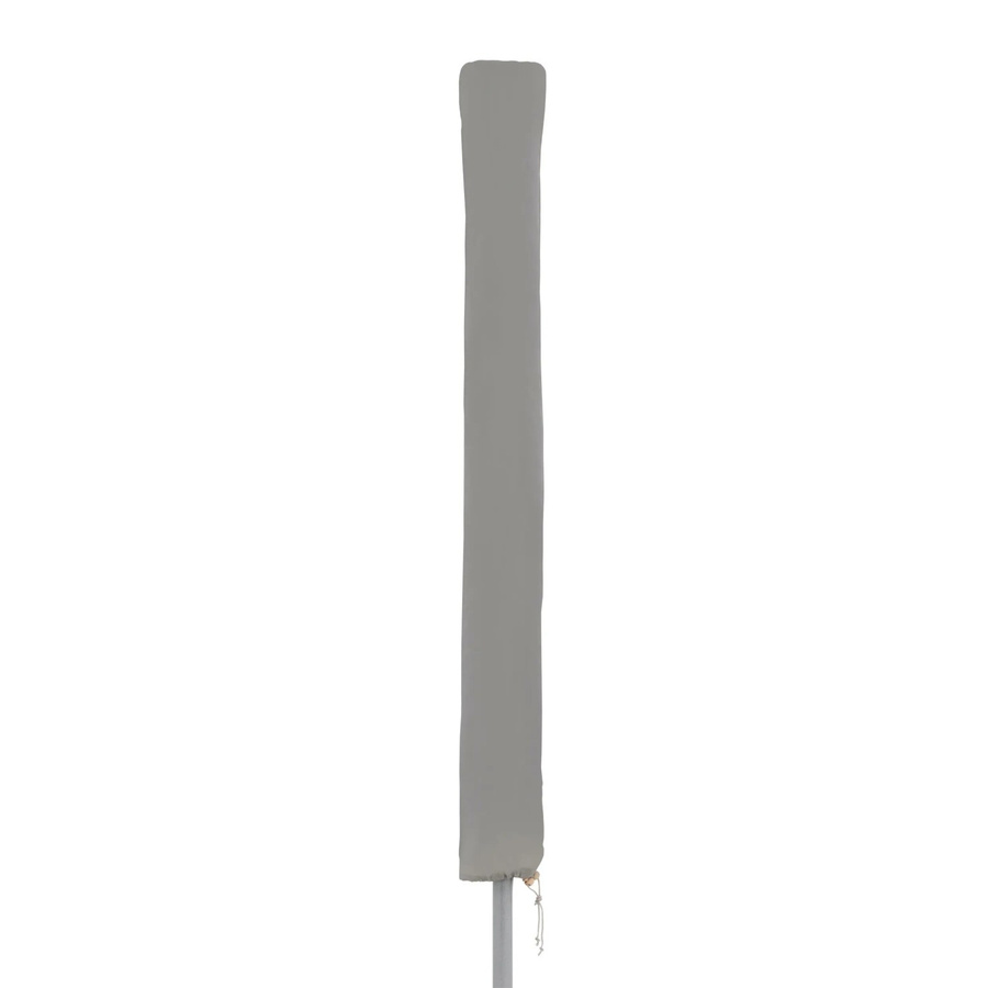 Doppler Derby Schirmhülle für Sonnenschirme aus Polyester, hellgrau, Ø: 24 cm, Höhe: 150 cm - Bild 2
