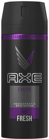 AXE Excite Deodorant Spray, 150 ml, Holzig, Gourmand - Bild 1