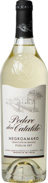 Podere Don Cataldo Negroamaro Blanc de Noir Weißwein, Apulien, 2025, trocken, 0,75 l - Bild 1