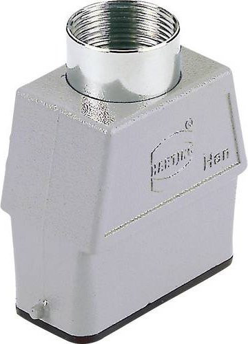 HARTING Tüllengehäuse Han 10A-gg-PG16 09200100440 in Silber - Bild 1