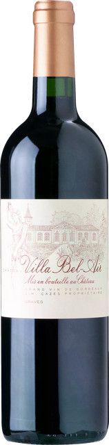 Chateau Villa Bel-Air Rotwein Graves 2022, 0,75 l - Bild 1