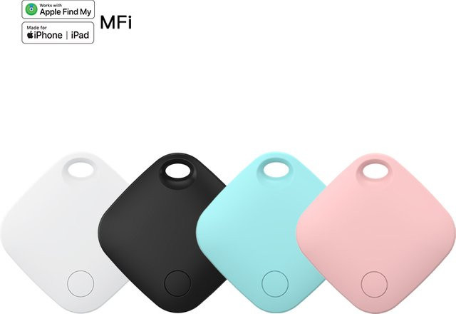 IOS Smart Tag GPS Bluetooth Anti-Verlust-Tracker für Apple Find My, weißer Global Locator für Gepäck, Haustiere und Schlüssel - Bild 1