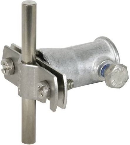 DEHN Befestigungsbuchse 106128 LH 7.10 BB16 V2A ZG aus Edelstahl in Silber - Bild 1
