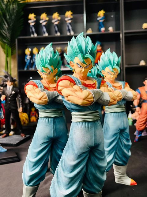 CT Studio Dragon BallZ Doppel-König Vegeta Wokong Broly Modell Beweglich PVC - Bild 1