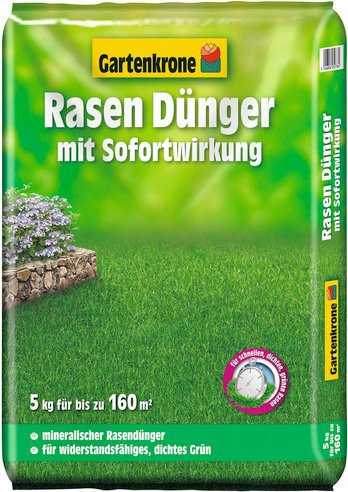 Gartenkrone Rasendünger für Rasenflächen, 5 kg - Bild 1