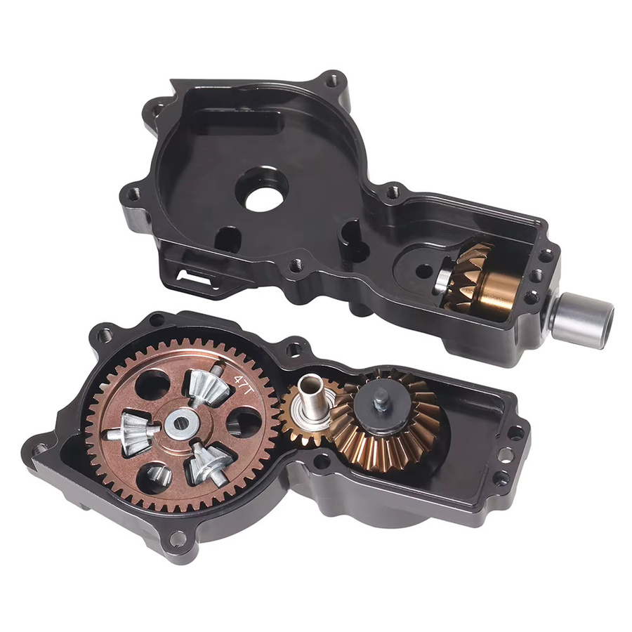 Tamiya Metallgetriebegehäuseschale, 1/10 Hotshot II 2024 Edition, Schwarz - Bild 6
