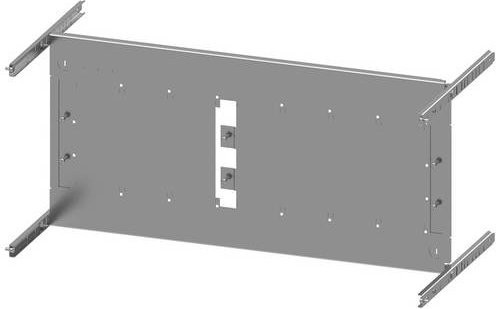 Siemens SIVACON S4 Montageplatte 3VA10, 3-polig, 100A, Farbe: Grau, Höhe: 35 cm - Bild 1