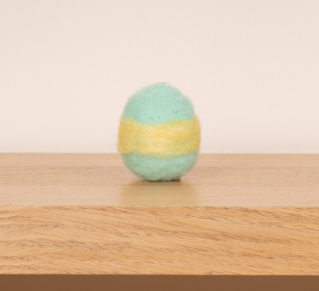 BLUME2000 Deko Filzhänger Ei in Grün für Ostern und Frühling - Bild 1
