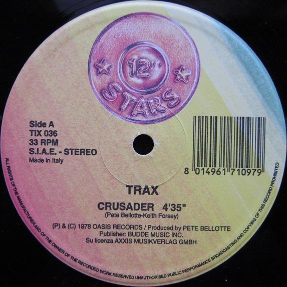 Kongas - Crusader / Anikana-O TIX036 12-Zoll Vinyl LP Trax, Soul & Funk, 1993, Multicolor - Bild 1