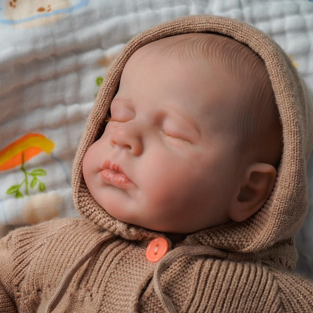 JOYORA Baby Puppe, Silikon, Textil, 50 cm - Bild 1