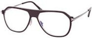 Tom Ford FT 5943-B Korrektionsbrille Aviator, Vollrand, Herren, braun schwarz - Bild 1