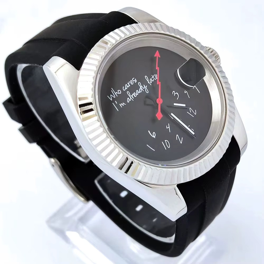 OUMASHI Armbanduhr Automatik, Edelstahl, 39 mm, Herren - Bild 3