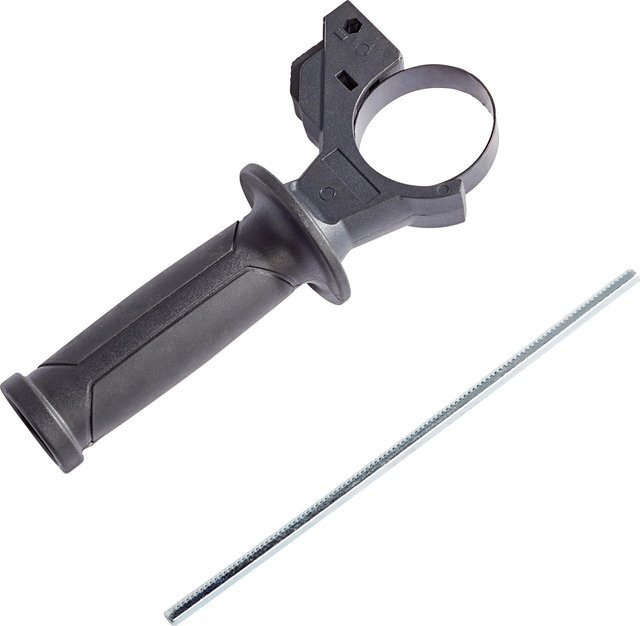 Ersatz-Handgriff für LUX-TOOLS Bohrhammer BHA-800 aus Kunststoff in Schwarz - Bild 1