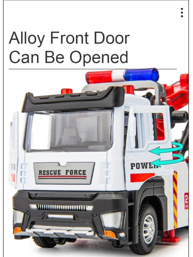 caipo Engineering Auto Modell, 1:32, Metall, Wrecker Lkw, Fahrzeuge - Bild 2
