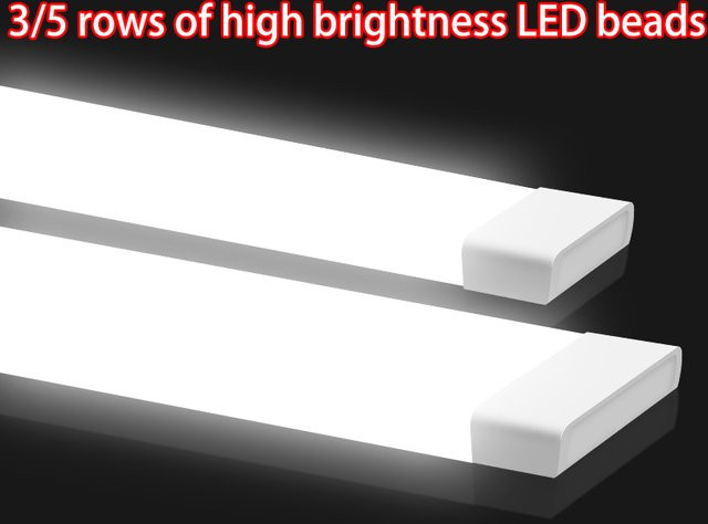 CANMEIJIA LED-Röhrenleuchte Linear, 100W, Cool White, Länge: 120 cm - Bild 1