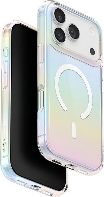 UNIQ Iridescia MagClick MagSafe Hülle für Apple iPhone 17 Pro Max, Mehrfarbig - Bild 1
