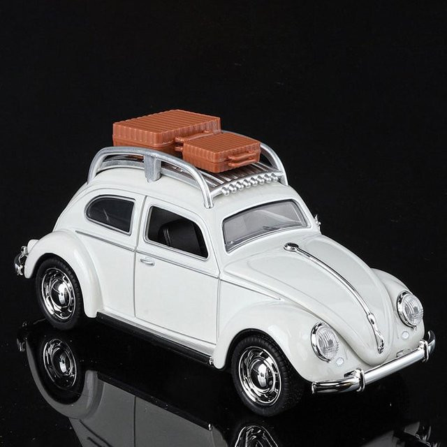 Linyi toy car Käfer 1995 Oldtimer, Modellauto, 1:32, mit Licht und Sound, ab 14 Jahren - Bild 1