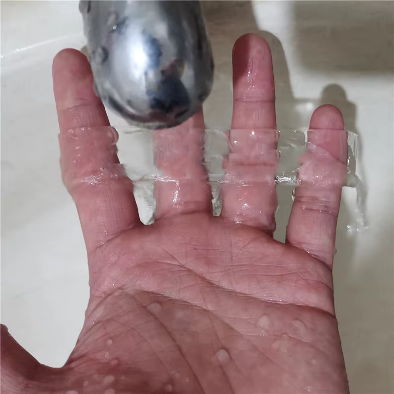 Transparentes doppelseitiges Nano-Klebeband aus Acryl, wasserfest und schimmelresistent, wiederverwendbar für Küche und Badezimmer - Bild 5