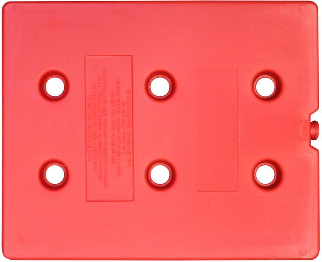 Schneider Wärmeakku GN 1/2 in Rot, B/T/H: 26,5 x 32,5 x 3 cm - Bild 1