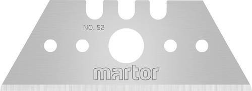 Martor Ersatzklingen Trapezklinge Nr. 52.70 aus gehärtetem Stahl, 10 Stück, Silber - Bild 1