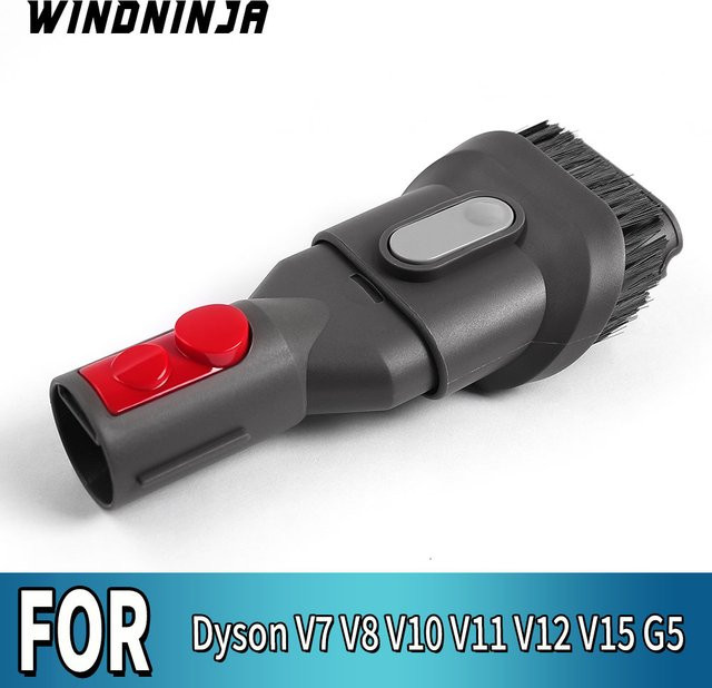 Multifunktionaler 2-in-1 Saugkopf für Dyson Staubsauger V7 V8 V10 V11 V12 V15 in Grau - Bild 1