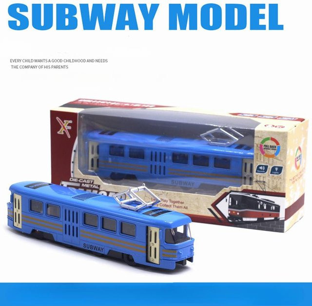Linyi toy car Straßenbahn Modell, Metall, mit Ton und Licht, ab 14 Jahre - Bild 1