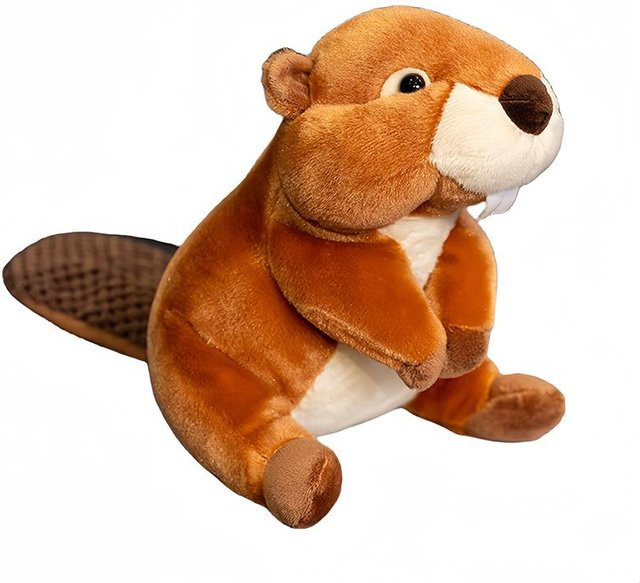 Kidsly Biber Plüschtier, braun, 20cm - Bild 1