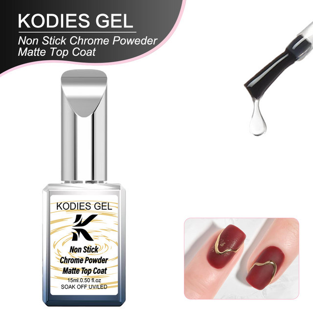 KODIES Chrome Matte Top Coat, Matt Finish - Bild 1