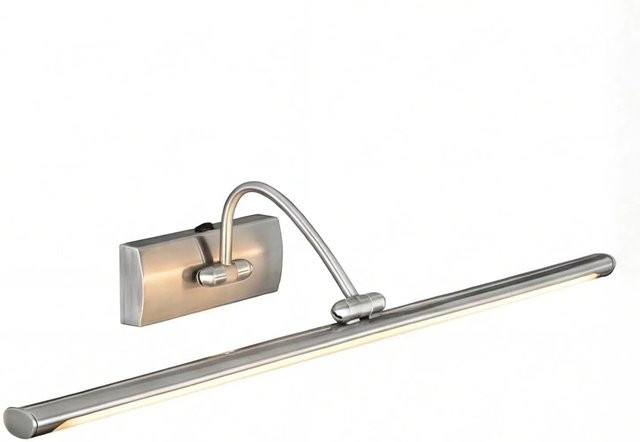 Licht-Erlebnisse LED Bilderleuchte aus Metall in Silber, verstellbar, Warmweiß 3000 K, Breite: 38 cm - Bild 1