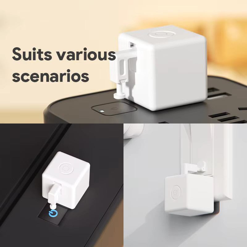 Tuya Fingerbot Plus Zigbee und Bluetooth smarter Roboter-Tastendrücker in Weiß für die Smart Life App mit CR2 Batterieversion - Bild 3