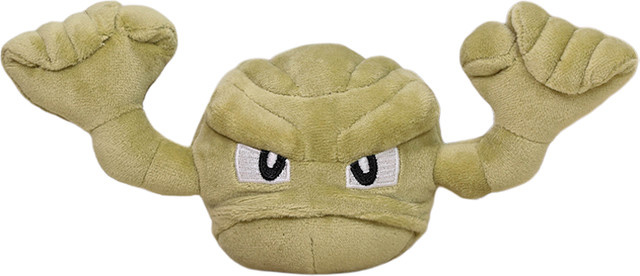 TAKARA TOMY Pokémon Geodude, Plüsch, Grau - Bild 1