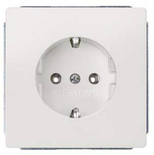 Siemens Schuko-Steckdose Delta Style Weiß 5UB1853 - Bild 1