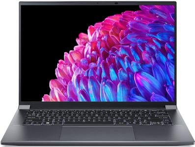 Acer Swift X 14 SFX14-72G Notebook mit Intel Core Ultra 7 155H, 32GB RAM, 1TB SSD, 14,5 Zoll OLED Display, NVIDIA GeForce RTX 4050, Windows 11 Pro, Stahlgrau - Bild 1