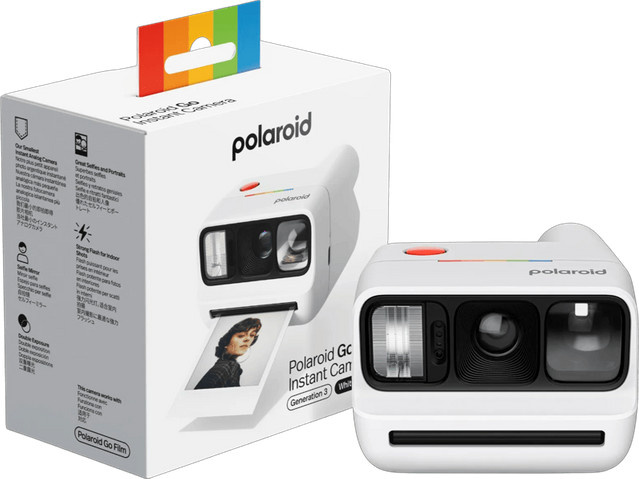 Polaroid Go Gen 3 Sofortbildkamera in Weiß - Bild 1