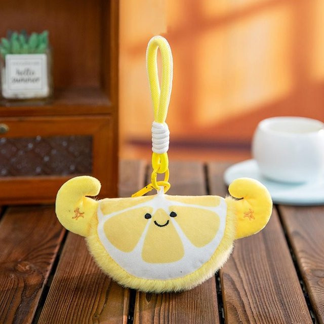 Yiran toy Frucht Anhänger Plüschtier, 12cm - Bild 1