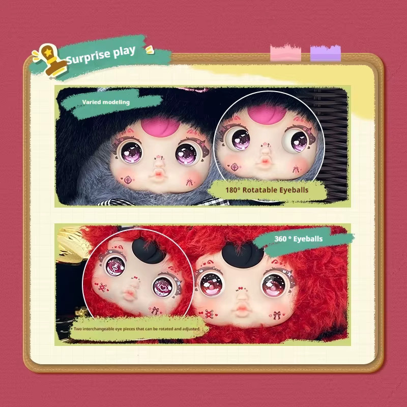 52TOYS Yumi Mido Bear Club, Puppen, Rucksackanhänger, Plüsch / Textil - Bild 2