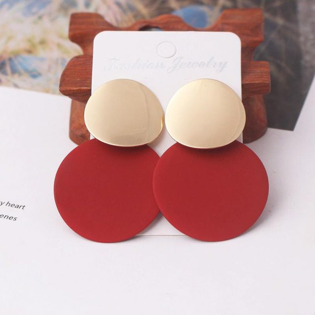 YIRAN Jewelry Ohrstecker, Geometrisches Muster, Damen - Bild 1