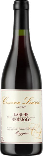 Cascina Luisin Rotwein Nebbiolo Langhe 2023, 0,75 l - Bild 1