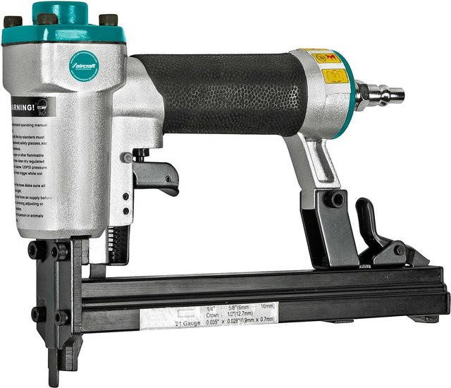 Aircraft Klammerpistole KG 16 PRO in Silber für Stoffe, Folien und Bretter - Bild 1