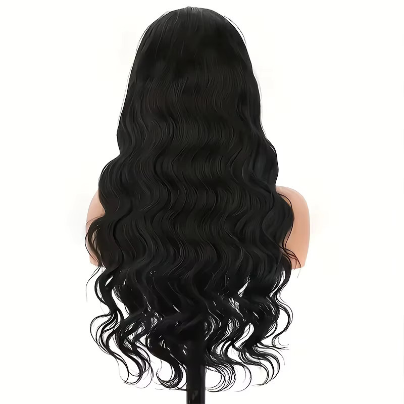 FIUMER Echthaar Perücke, Body Wave, 30 Zoll, 200 Dichte, Lace Frontal - Bild 7