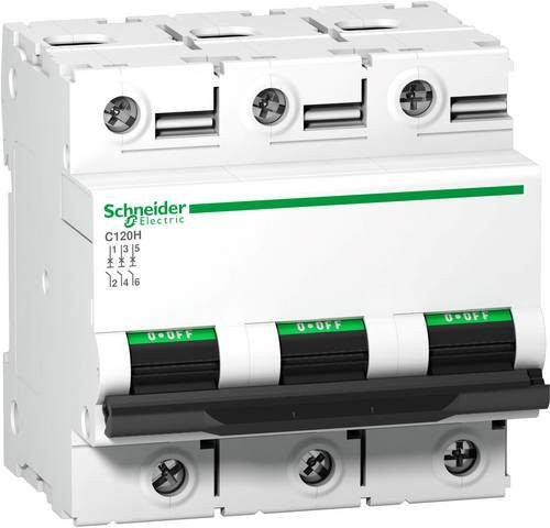 Schneider Electric A9N18470 Leitungsschutzschalter 125A 375 V/DC in Weiß - Bild 1