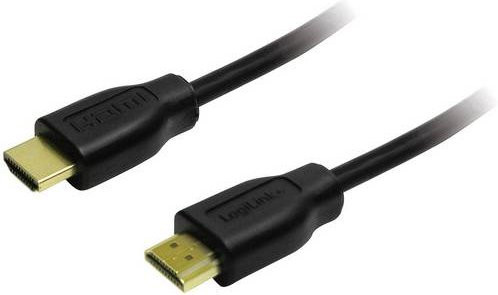 LogiLink HDMI Anschlusskabel 4K UHD in Schwarz mit 10,00 m Länge - Bild 1
