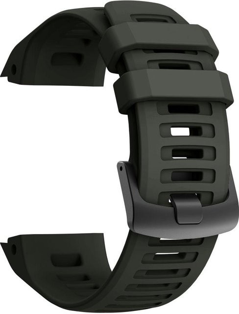 Uhrenarmband Silikon, Schwarz, Unisex, für Garmin Instinct - Bild 1
