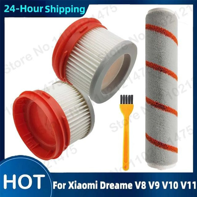 Ersatzteil-Set für Xiaomi Dreame Handstaubsauger mit Filter und Rollenbürste für V8, V9, V9P, V10 und V11 - Bild 1