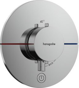 Hansgrohe Thermostat ShowerSelect Comfort S UP Duscharmatur mit Safety Stop, Chrom - Bild 1