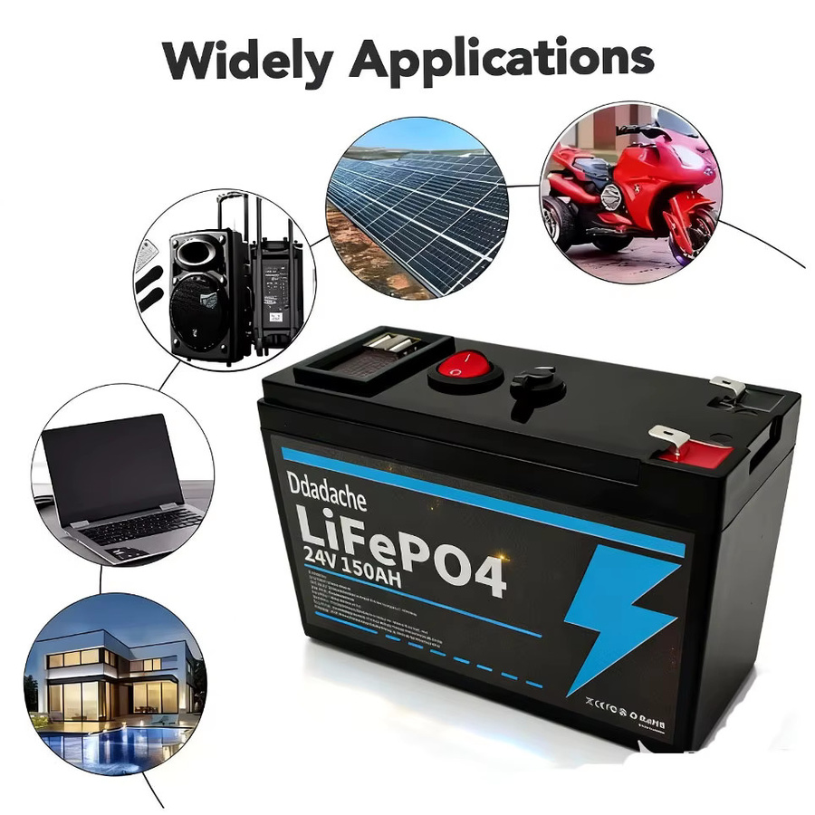 Makita LiFePO4-Batterie 24V 150Ah in Schwarz mit integriertem BMS für Solaranlagen, Wohnmobile und Schiffe - Bild 3