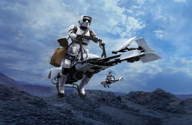 Revell Star Wars Speeder Bike, Bausatz, 1:12 - Bild 5
